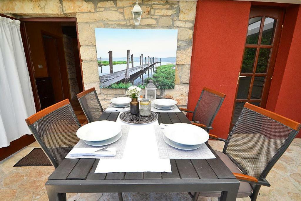 Villa Giardin Novigrad Istria Esterno foto